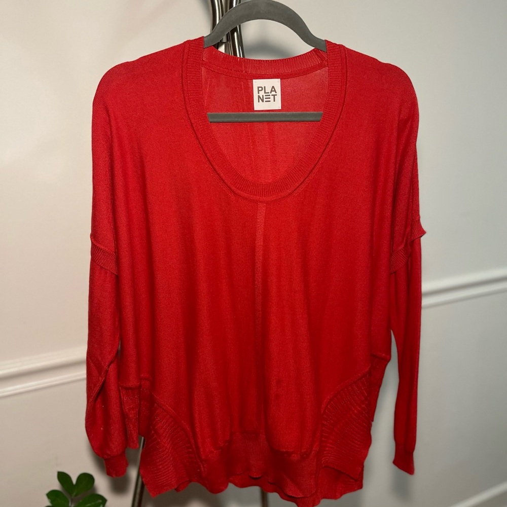 Red Planet Crewneck Sweater Free Size